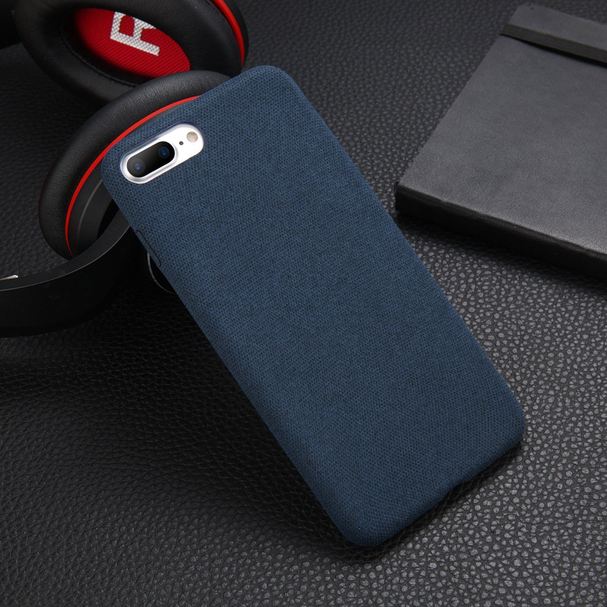 Ottwn Warm Plush Cases For iPhone 11 Pro Max XS Max XR X 6 6s 7 8 Plus Cotton Linen Canvas Fabric Soft TPU Silicone Cover Fundas