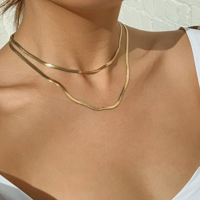 Lileee Necklaces Gold Silver