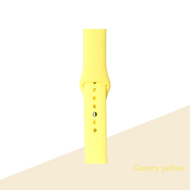 Silicone Strap For Apple Watch Bracelet 44mm 40mm 38mm 42 Mm Watchband For Apple Watch