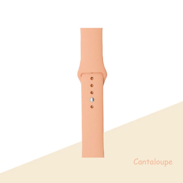 Silicone Strap For Apple Watch Bracelet 44mm 40mm 38mm 42 Mm Watchband For Apple Watch