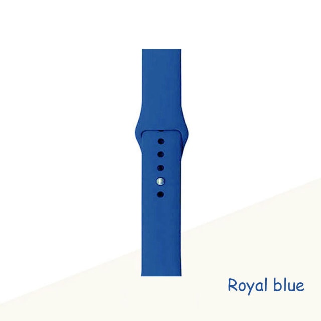 Silicone Strap For Apple Watch Bracelet 44mm 40mm 38mm 42 Mm Watchband For Apple Watch