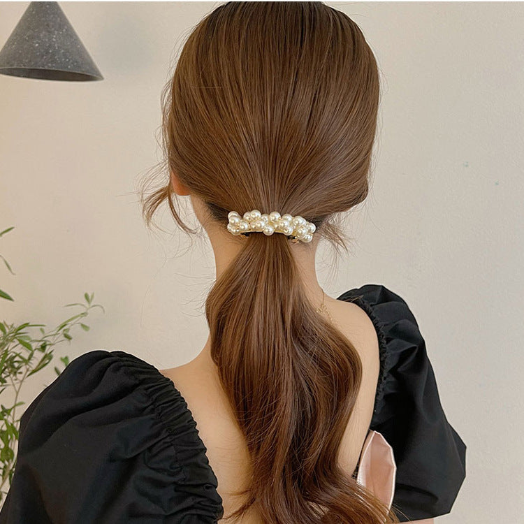 Shosh  Elegant Pearl Hair Clip