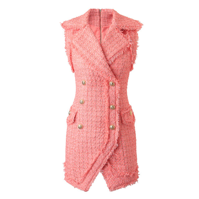 Women Tweed Dress